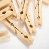 COM-FOUR® 100x Wäscheklammern XXL aus Holz - Nachhaltige Produktbild-Vorschau 7