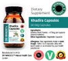 DR WAKDE'S Khadira Capsule (Khaira |Acacia catechu) | 60 Anteprima dell’immagine prodotto 5