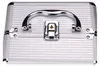 Touch of Beauty Makeup Case Silver Cosmetic Organiser con Anteprima dell’immagine prodotto 5