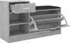 vidaXL Schoenenkast, betonkleur, 94,5 x 31 x 57 cm, Productafbeelding-voorbeeld 6