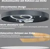 LZQ Holz LED Deckenleuchte, Dimmbar 96 W, 2800K-6500K, Produktbild-Vorschau 6