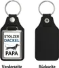 Stolzer Dackel Papa Schlüsselanhänger mit Produktbild-Vorschau 2
