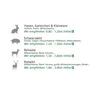 A list of animals with recommended fence heights. Produktbild-Vorschau
