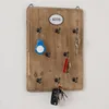 Moritz key board key box 25x33cm Keys 8 hooks brown key Náhled obrázku produktu 2