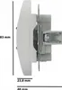 Presa doppia 2x2P + E bianco Asfora Schneider EPH9810221 Anteprima dell’immagine prodotto 6