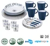 BRUNNER Camping Geschirr Set 4 Personen | Anti-Slip | All Produktbild-Vorschau 2