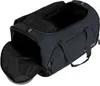 An open dark gray duffel bag with black interior compartments. Náhľad obrázku produktu