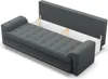 Sofa 3-Sitzer  mit Schlaffunktion Foresta, Dunkelgrau Produktbild-Vorschau 4
