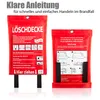 BigDean Löschdecke Küche für Fettbrand sofort einsetzbare Produktbild-Vorschau 6