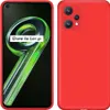 OPPO Realme 9 5G Hülle, Flüssig Silikon Weich Gummi Produktbild-Vorschau 1