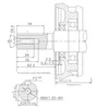 Moteur à essence Loncin G390F (Honda GX390) 13 CV, arbre à Voir les images du produit 11