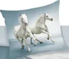 Set di biancheria da letto bianco cavallo grigio 2 pezzi Anteprima dell’immagine prodotto 3