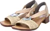Rieker Damen Sandale Sandalette Karree Bastoptik Stretch Produktbild-Vorschau 16