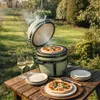 PATTON Pizzastein für Backofen Grill aus Keramik, Ø28cm Produktbild-Vorschau 2