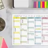 Tafelkalender 2027 abwischbar A4 Bunt - Wandkalender mit Produktbild-Vorschau 4