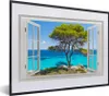 MuchoWow® MuchoWow® Gerahmtes Poster Aussicht - Wasser - Produktbild-Vorschau 1