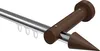 Interdeco Innenlaufstange / Gardinenstange mit Innenlauf Produktbild-Vorschau 1