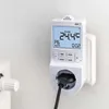 2in1 Steckdosenthermostat mit digitaler Zeitschaltuhr, schuko Produktbild-Vorschau