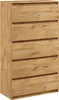 Kommode mit 5 schubladen 60cm Moderne Sideboard Artisan Produktbild-Vorschau 1