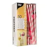 PAPSTAR Papier-Trinkhalm "Flamingo" 200 mm pink/weiß aus Produktbild-Vorschau 2