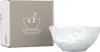 A white ceramic bowl with a face design and its packaging. Anteprima dell’immagine prodotto