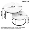 MODFU 2er-Set Couchtisch Satztisch Beistelltisch Produktbild-Vorschau 5