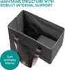 Navaris Treppenkorb mit Griffe - 35 x 19 x 37 cm - Produktbild-Vorschau 4