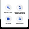Four circular icons with blue graphics and text descriptions below them, illustrating features of a product. Náhled obrázku produktu