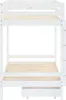 Homestyle4u Lit superposé pour enfant 90x200 cm Blanc Lit Voir les images du produit 16