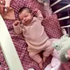 Bambole "Reborn" di 51 cm, realizzate a mano e dall'aspetto Anteprima dell’immagine prodotto 5