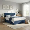 Modernes Polsterbett POLLA 140x200 mit Holzlattenrost – Produktbild-Vorschau 2