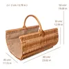 Creative Home Kaminkorb Holzkorb Kaminholzkorb 60 x 45 x 50 Produktbild-Vorschau 2