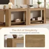 105 cm breed, landelijke console tafel, smalle gang- en Productafbeelding-voorbeeld 5
