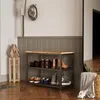 Schuhschrank mit Sitzfläche, großes Regal, Produktbild-Vorschau 4