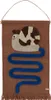 OYOY M300377, Rechteck, Blau, Braun, Abbildung, Baumwolle, Produktbild-Vorschau 1