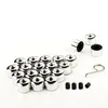 20x Radschraube Abdeckkappe 17mm Chromfarben Radmutter Produktbild-Vorschau 2