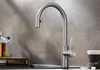 A close-up shot of a modern kitchen faucet. Produktbild-Vorschau