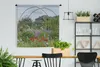 MuchoWow® Wandteppich Wandbehang Monets Haus mit bunten Produktbild-Vorschau 2