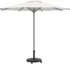 vidaXL Sonnenschirmständer 15.2 kg Schwarz Eisen Produktbild-Vorschau 3