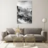 Bilder auf glas - Einteilig - Berge Nebel Gipfel - 80x120cm Produktbild-Vorschau 7