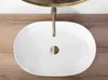 Lavabo da Appoggio Rea Cleo 61 White Matt Anteprima dell’immagine prodotto 7