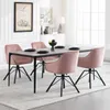 A dining room scene with a table and chairs. Náhľad obrázku produktu