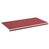 vidaXL Toile de store rouge bourgogne 6x3 m Voir les images du produit 1