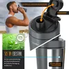Arendo eiwitshaker 500 ml, eiwitshaker van roestvrij staal Productafbeelding-voorbeeld 3