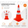 ECD Germany Pylonen groß 75 cm Verkehrshütchen Orange Produktbild-Vorschau 2