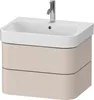 Waschtischunterbau HAPPY D.2 PLUS 625x490mm 2 Schubk ta Produktbild-Vorschau 3