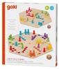 Gioco Ludo in legno Goki - classico gioco da tavolo per 6 Anteprima dell’immagine prodotto 5
