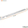 Deflettore del vento Monroe Pro 4 - Meno perdite di calore Anteprima dell’immagine prodotto 5