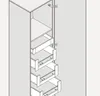 BLUM CLIP top BLUMOTION ONYX Profiltürscharnier 125°, Produktbild-Vorschau 2