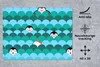 MuchoWow® Mauspad Mousepad Kreis - Pinguin - Entwurf 40x30 Produktbild-Vorschau 3